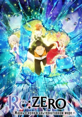Постер 3 сезона Re:Zero. Жизнь с нуля в альтернативном мире